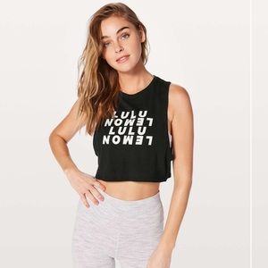 Lululemon Muscle Love Crop Tank Size 6